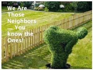 we are those neighbors