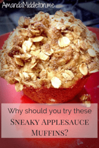 Why should you try these Sneaky Applesauce Mufiins?