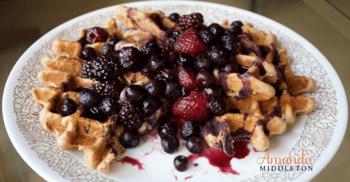 The Best Clean and Healthy Waffles Ever