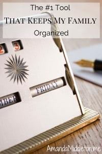 The #1 Tool That Keeps My Family Organized