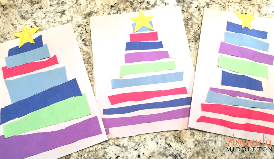 Christmas Paper Tree Kids’ Craft