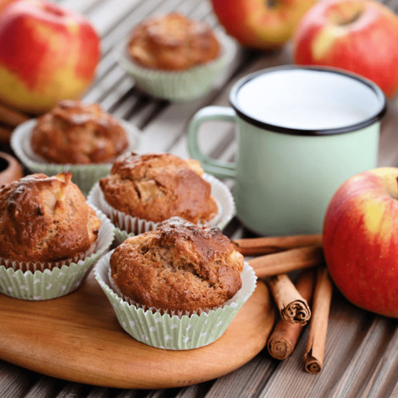 Gluten Free Applesauce Streusel Muffins 