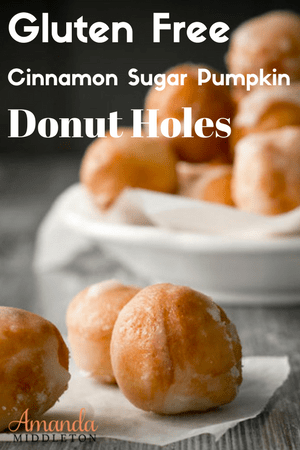 Gluten Free Cinnamon Sugar Pumpkin Donut Holes