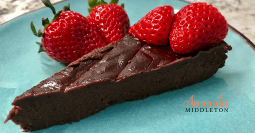 Heart Healthy Gluten Free Chocolate Torte Dessert