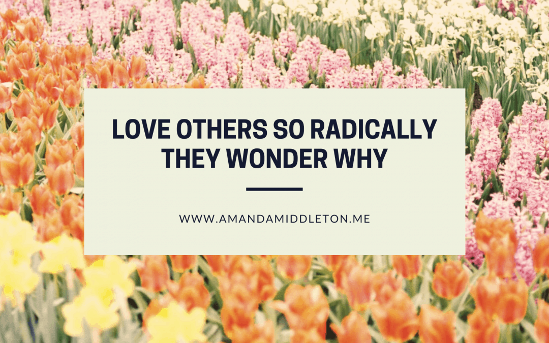 Love Others So Radically They Wonder Why